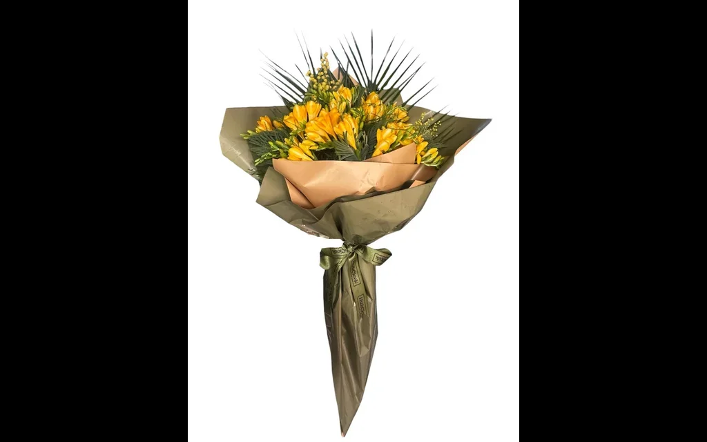 Sarı Frezya Buketi