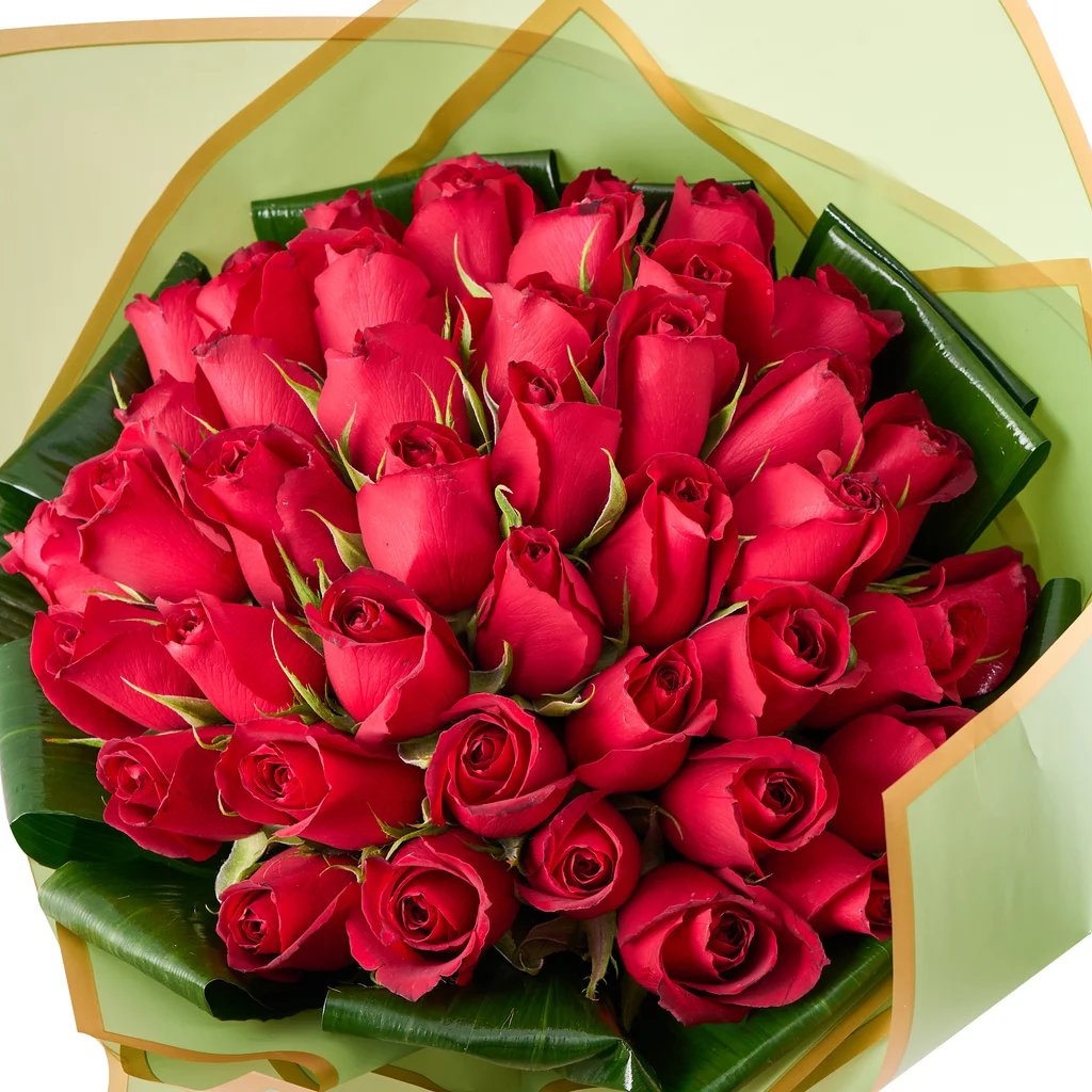 41'li Kırmızı Gül Buketi - 3