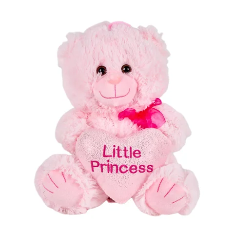 Little Princess Pembe Peluş Ayıcık