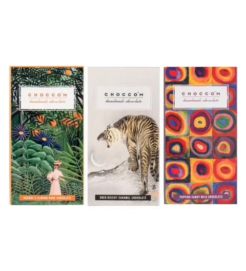 Choccom Karışık Çikolata 3'lü Set