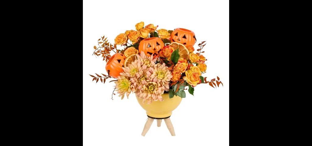 Pumpkin Witch Halloween Aranjmanı
