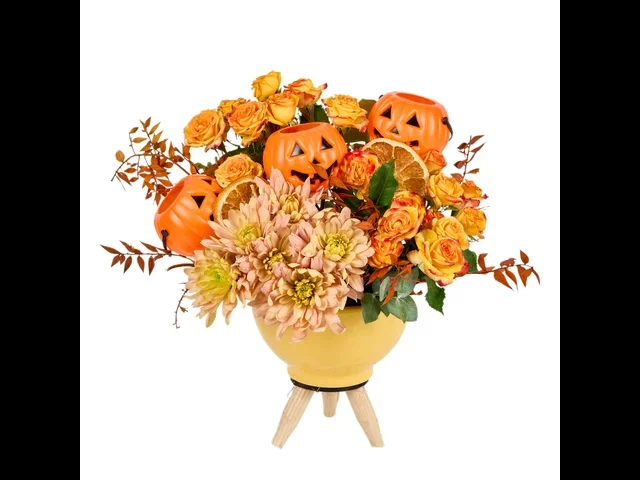 Pumpkin Witch Halloween Aranjmanı