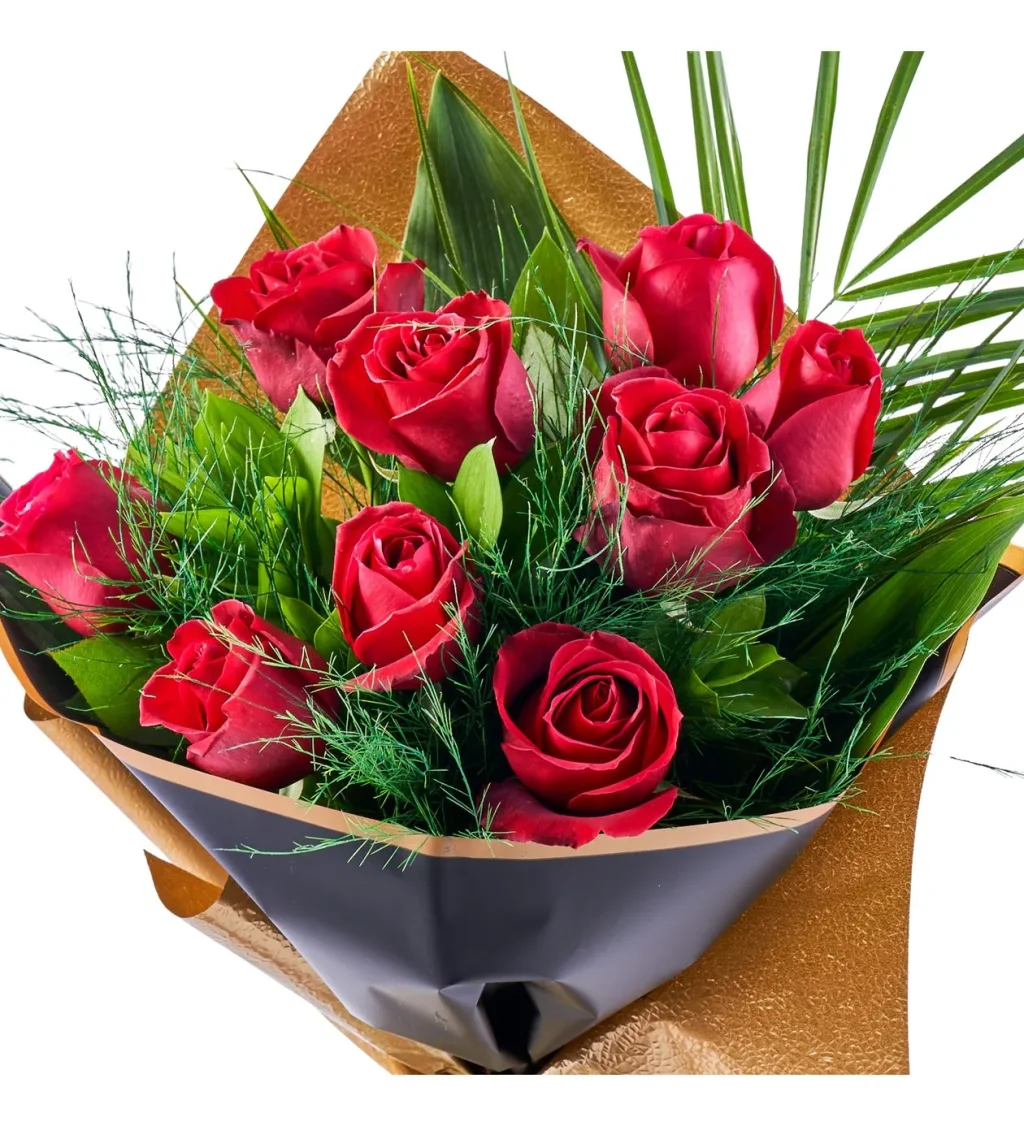 Love Kırmızı Gül Buketi - 3