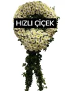 Beyaz Gerberalar Cenaze Çelengi