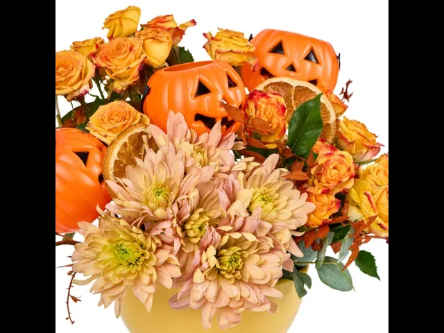 Pumpkin Witch Halloween Aranjmanı - 3
