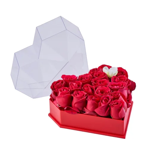 Red Love Rose Box