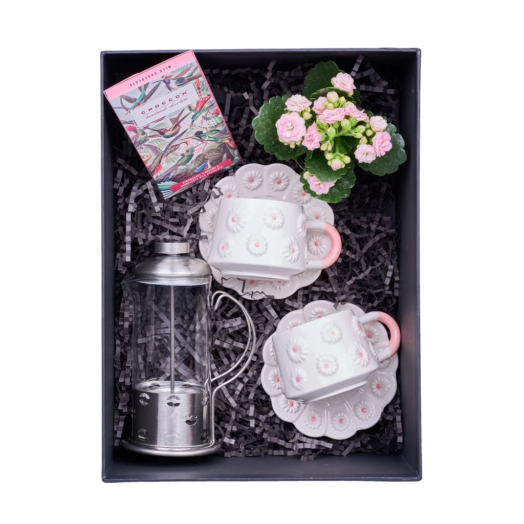 Pink Daisy Hediye Kutusu