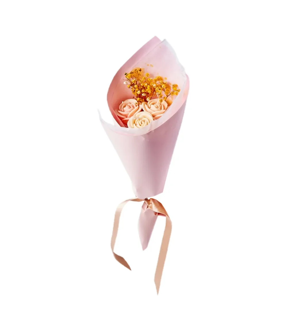 Trible Rose Mum Buketi
