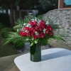 Valentino Red Vase