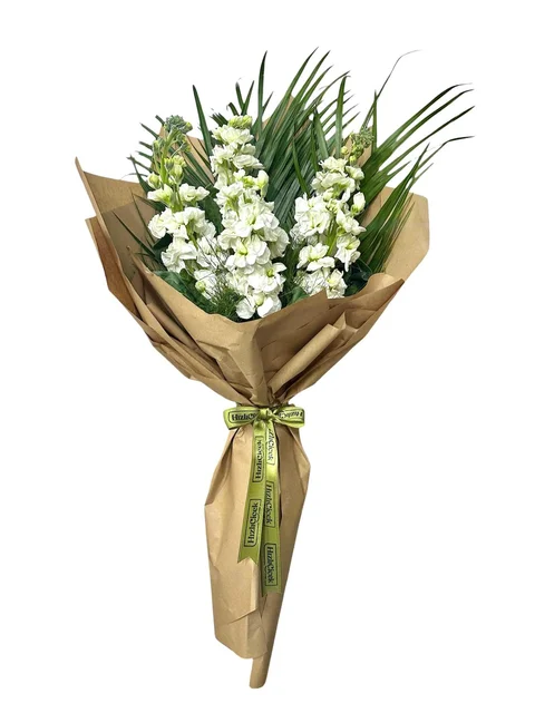 Beyaz Şebboy Buketi