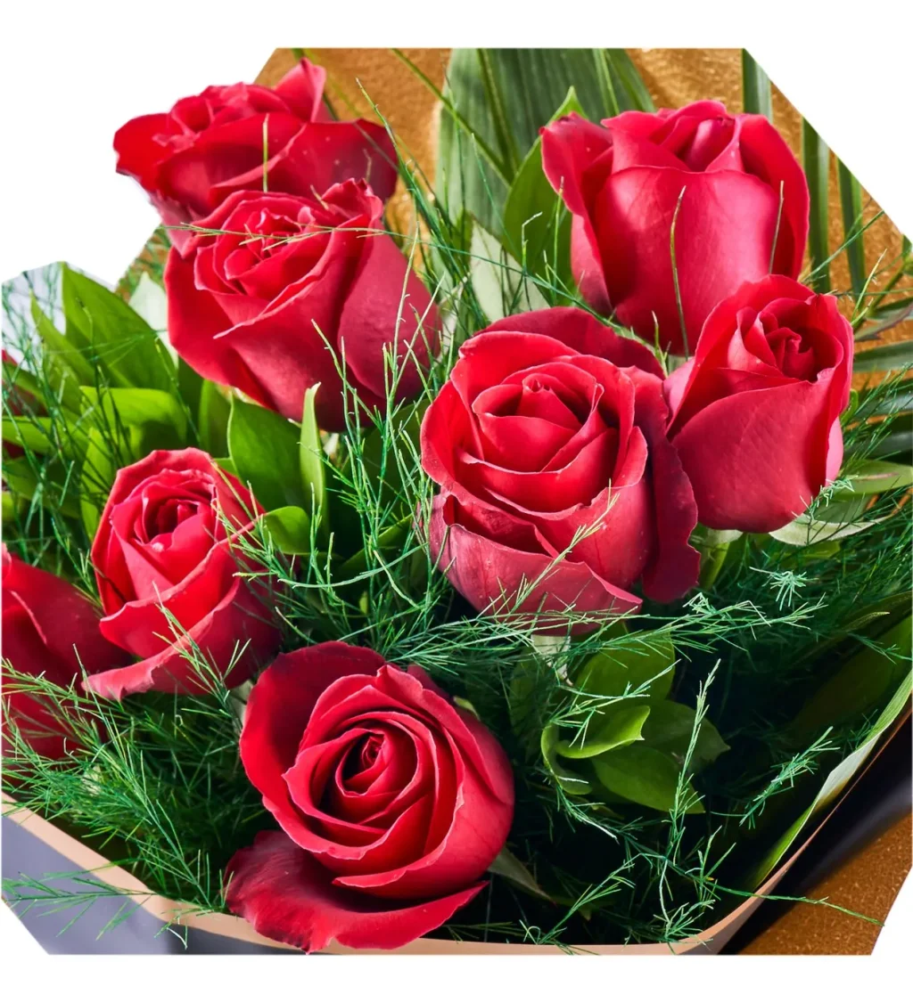 Love Kırmızı Gül Buketi - 4