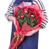 Red Silver Kokina Buketi - 2