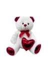 Parlak Kalpli Peluş Ayı (50 cm)