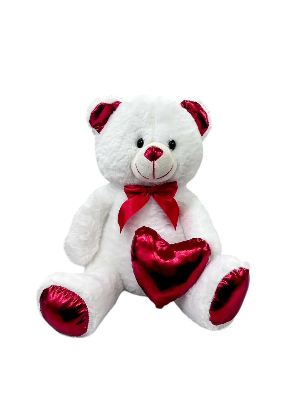 Parlak Kalpli Peluş Ayı (50 cm)