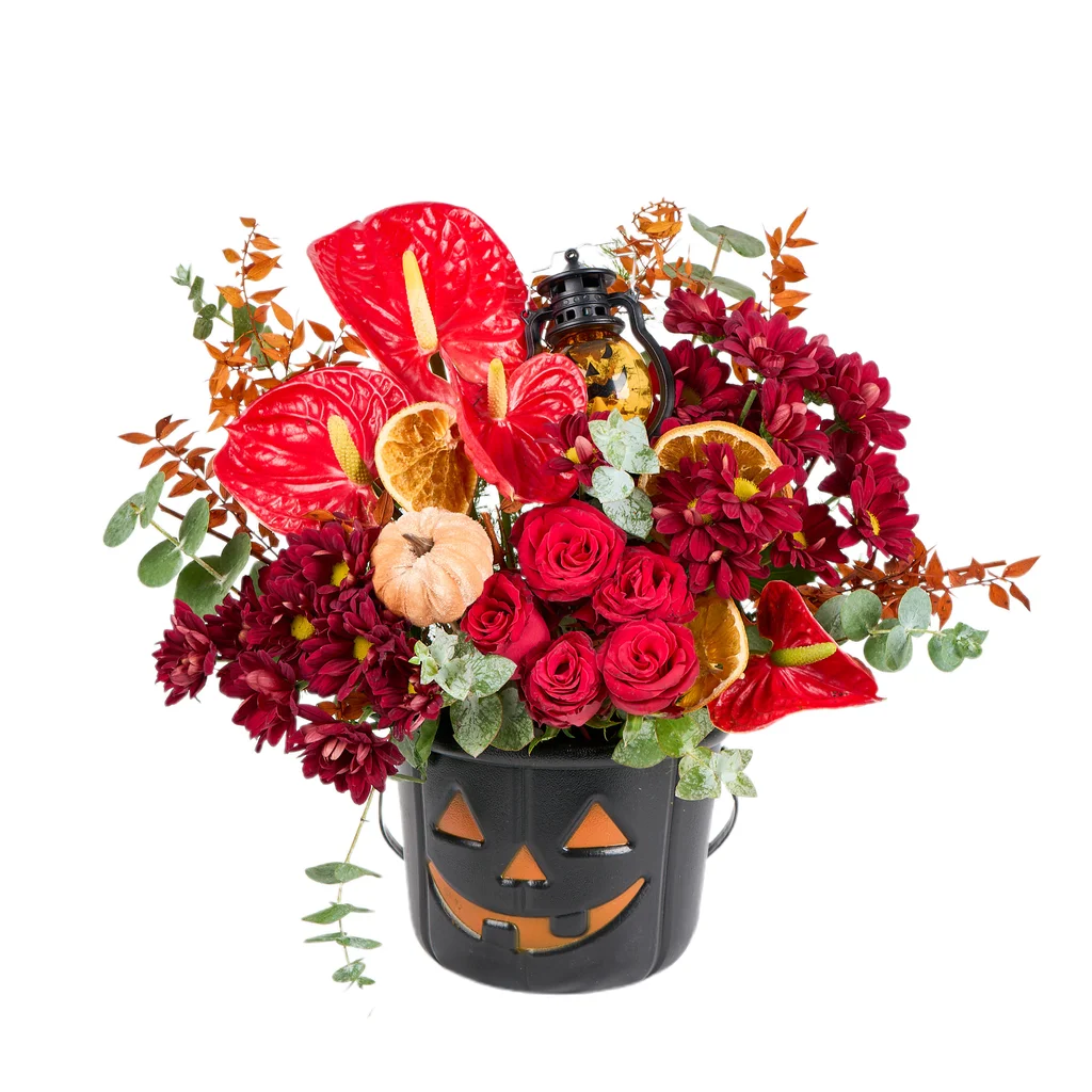 Witchy Bloom Halloween Aranjmanı