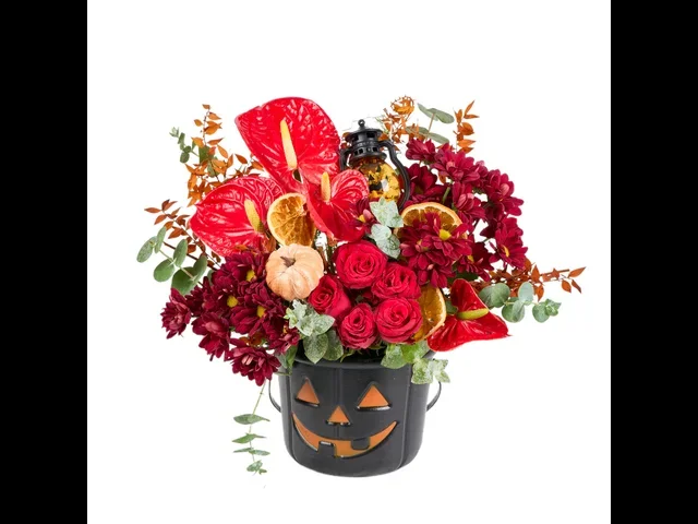 Witchy Bloom Halloween Aranjmanı