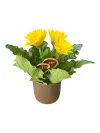 Sarı Saksı Gerbera - 2