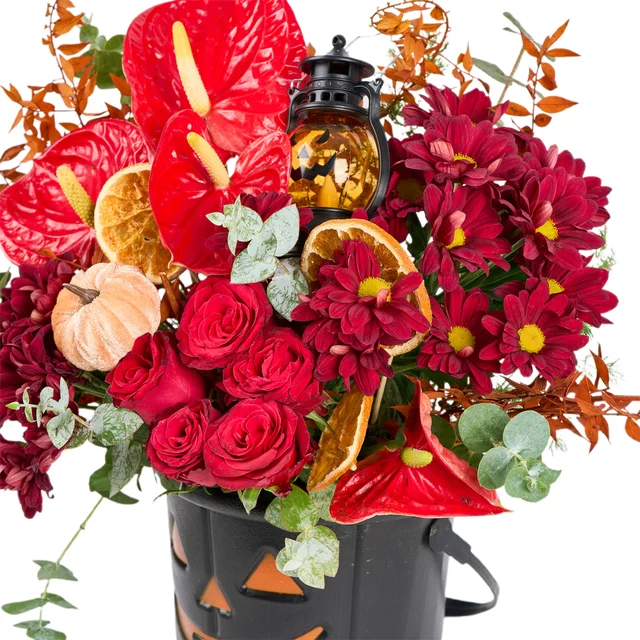 Witchy Bloom Halloween Aranjmanı - 3