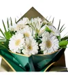 Beyaz Gerbera Buketi - 2
