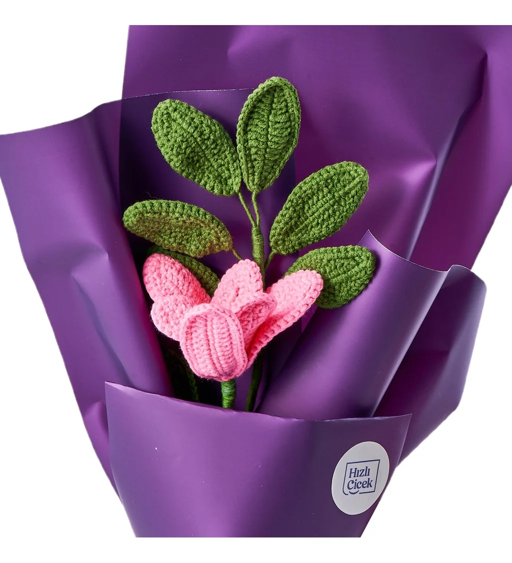 El Örgüsü Lale Buketi - 2