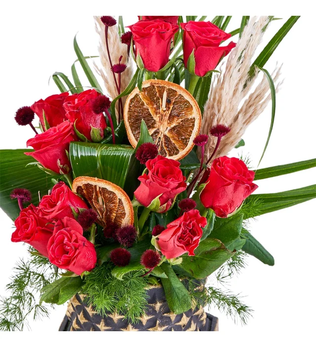 Red and Black Flower - 2