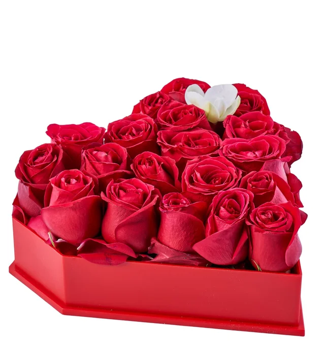 Red Love Rose Box - 3
