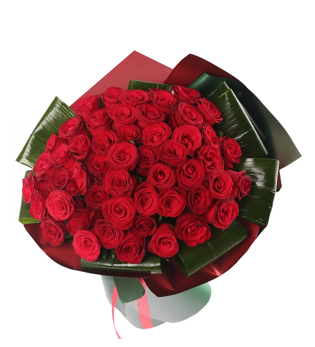 Red Dream Kırmızı Gül Buketi - 4